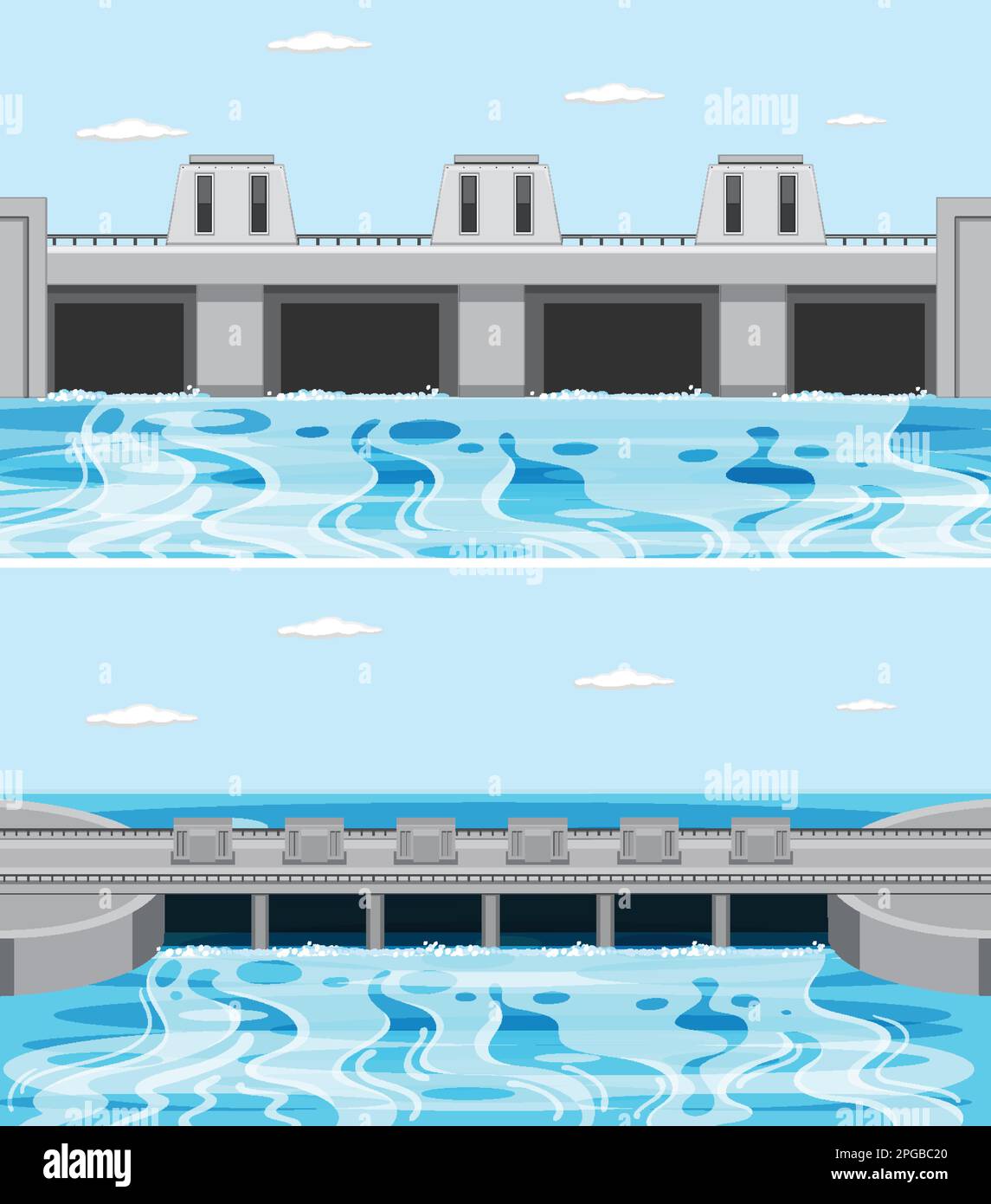 Diagram tidal power barrage hi-res stock photography and images - Alamy