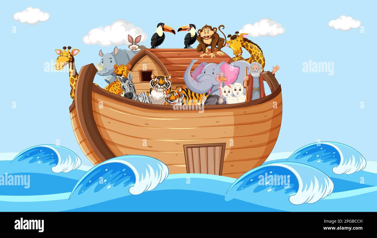 Animals for noahs ark Stock Vector Images - Alamy