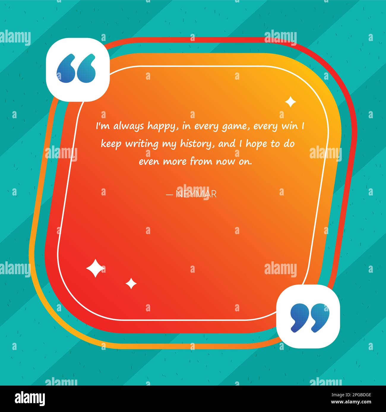 Neymar Quotes for Inspiration and Motivation Neymar Poster Football Quotes Wall Poster Stock