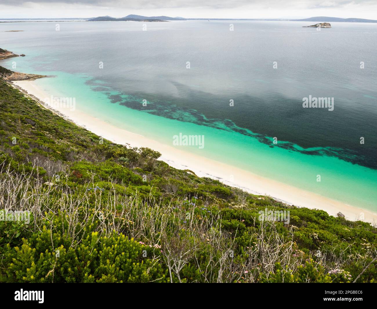 King Sound and a beach from Bald Head walking route, Torndirrup