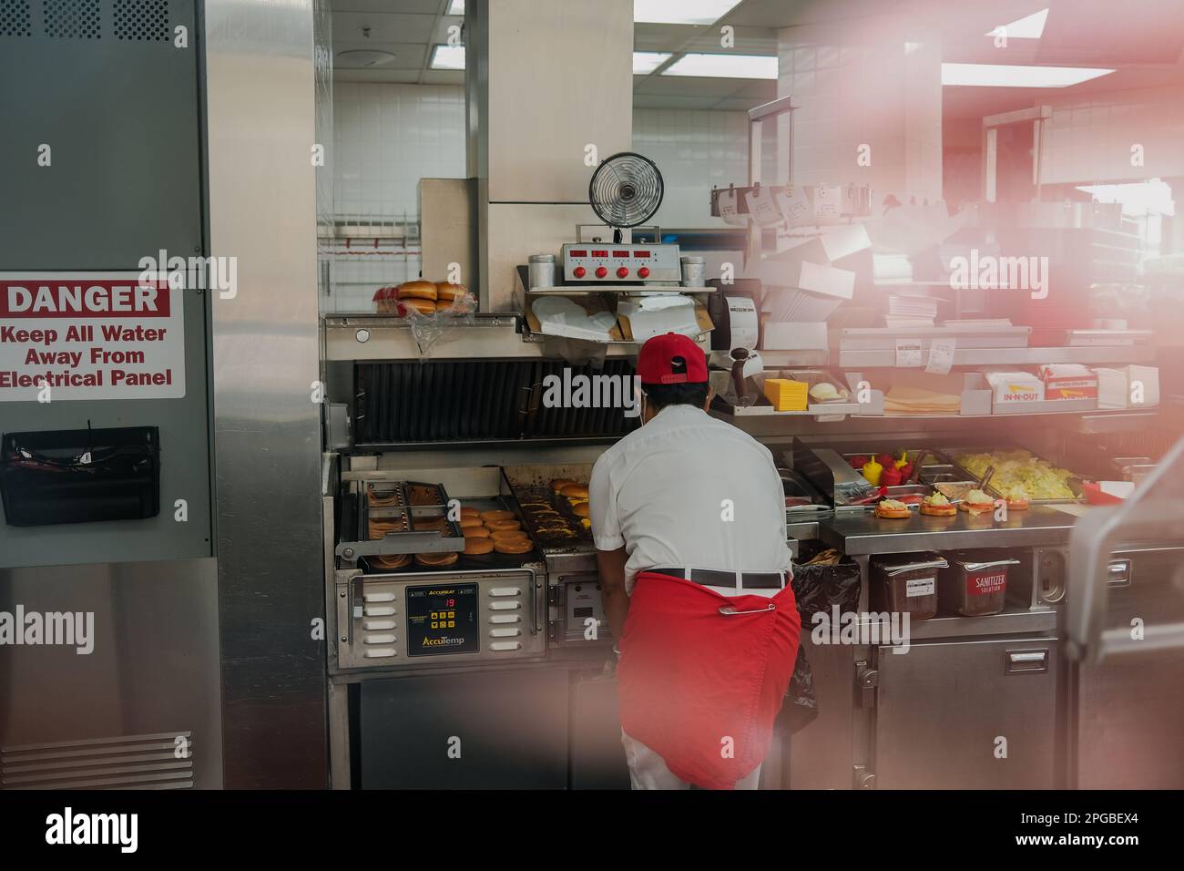 California, United States. 20th Mar, 2023. A behindthescenes shot of