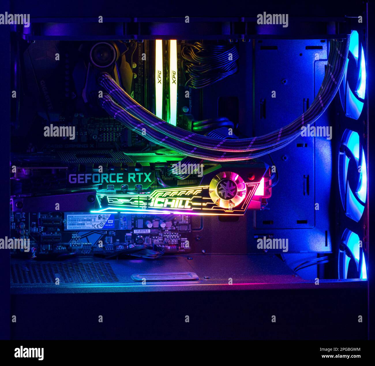 Nova Bana, Slovakia March, 18, 2023 NVidia GeForce RTX 3080