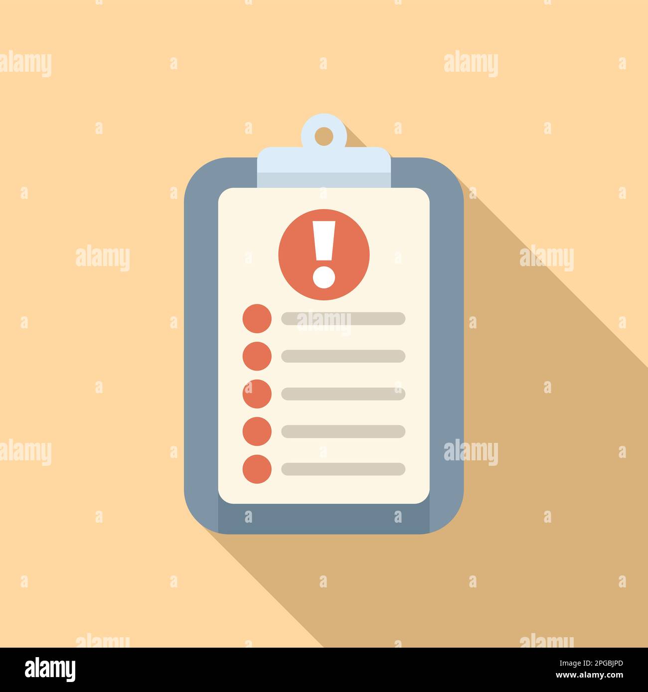 To do list rush job icon flat vector. Office work. Delivery pressure ...