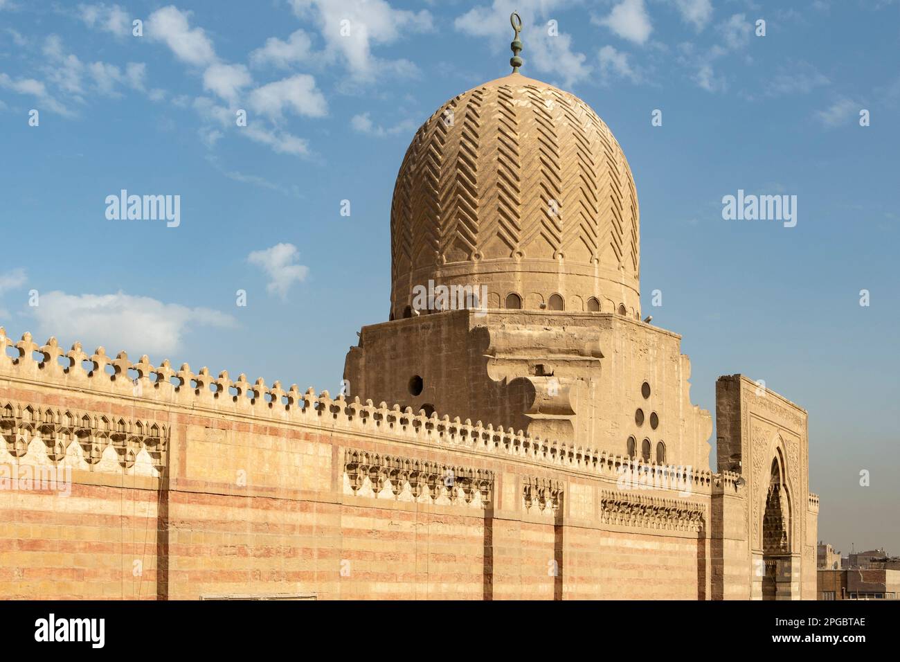 Mosque of Sultan Al-Mu'ayyad, Cairo, Egypt Stock Photo