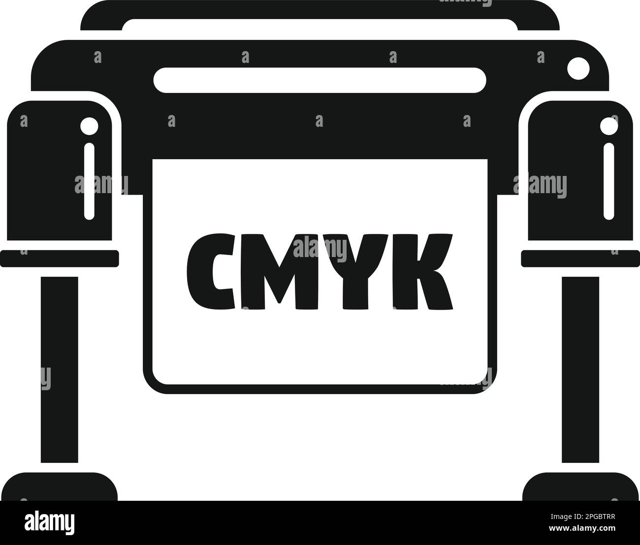 Plotter icon simple vector. Digital print. Service screen Stock Vector ...