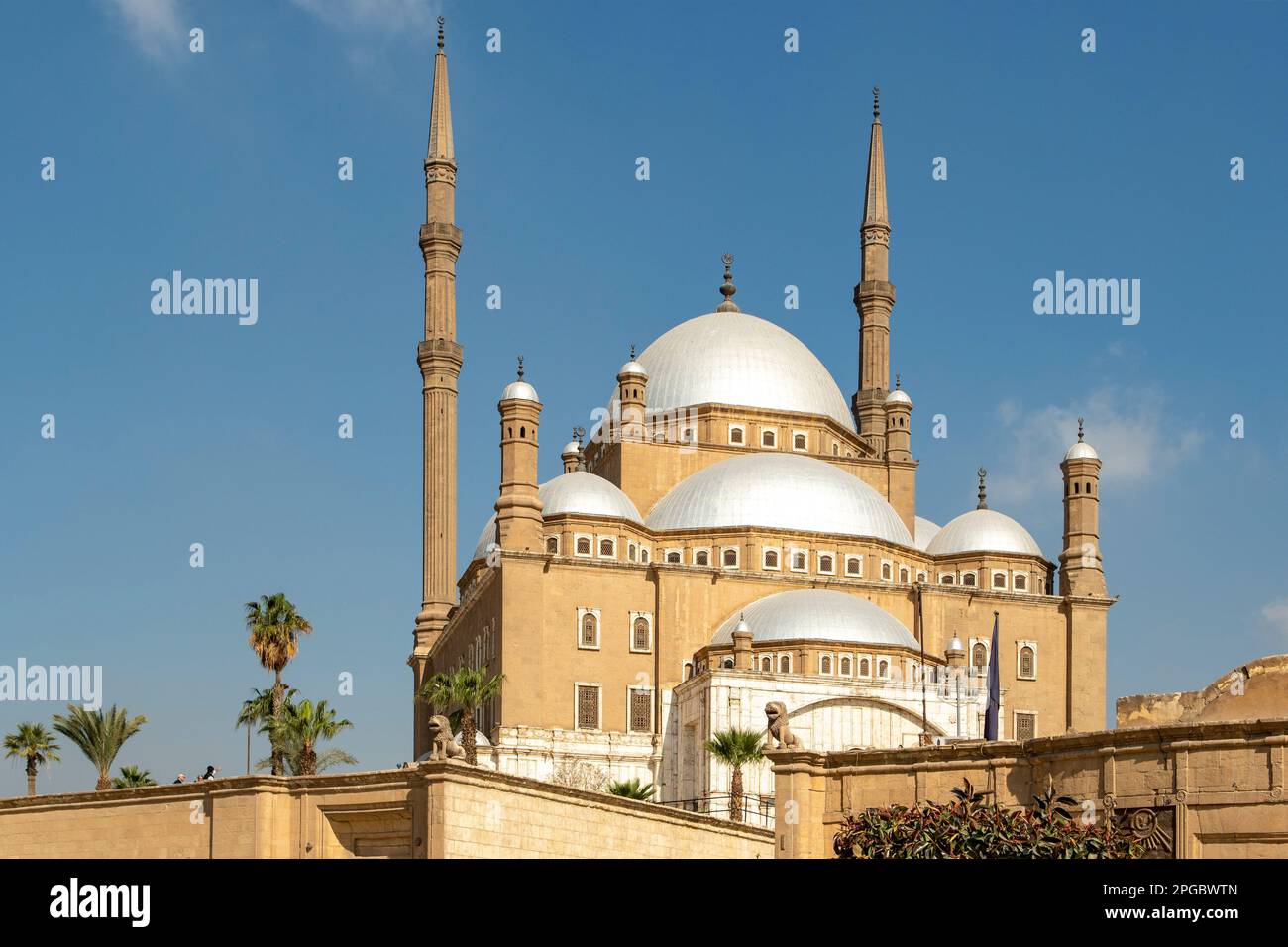 Mohamed Ali Mosque, Cairo, Egypt Stock Photo