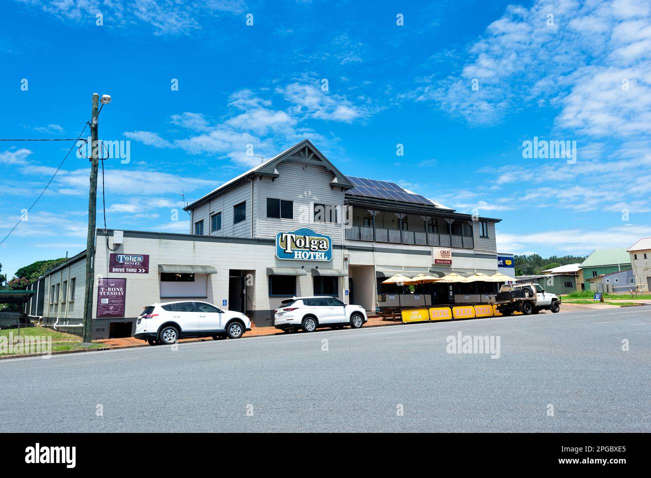 Tolga Hotel is a rural pub in the Atherton Tablelands, Far North