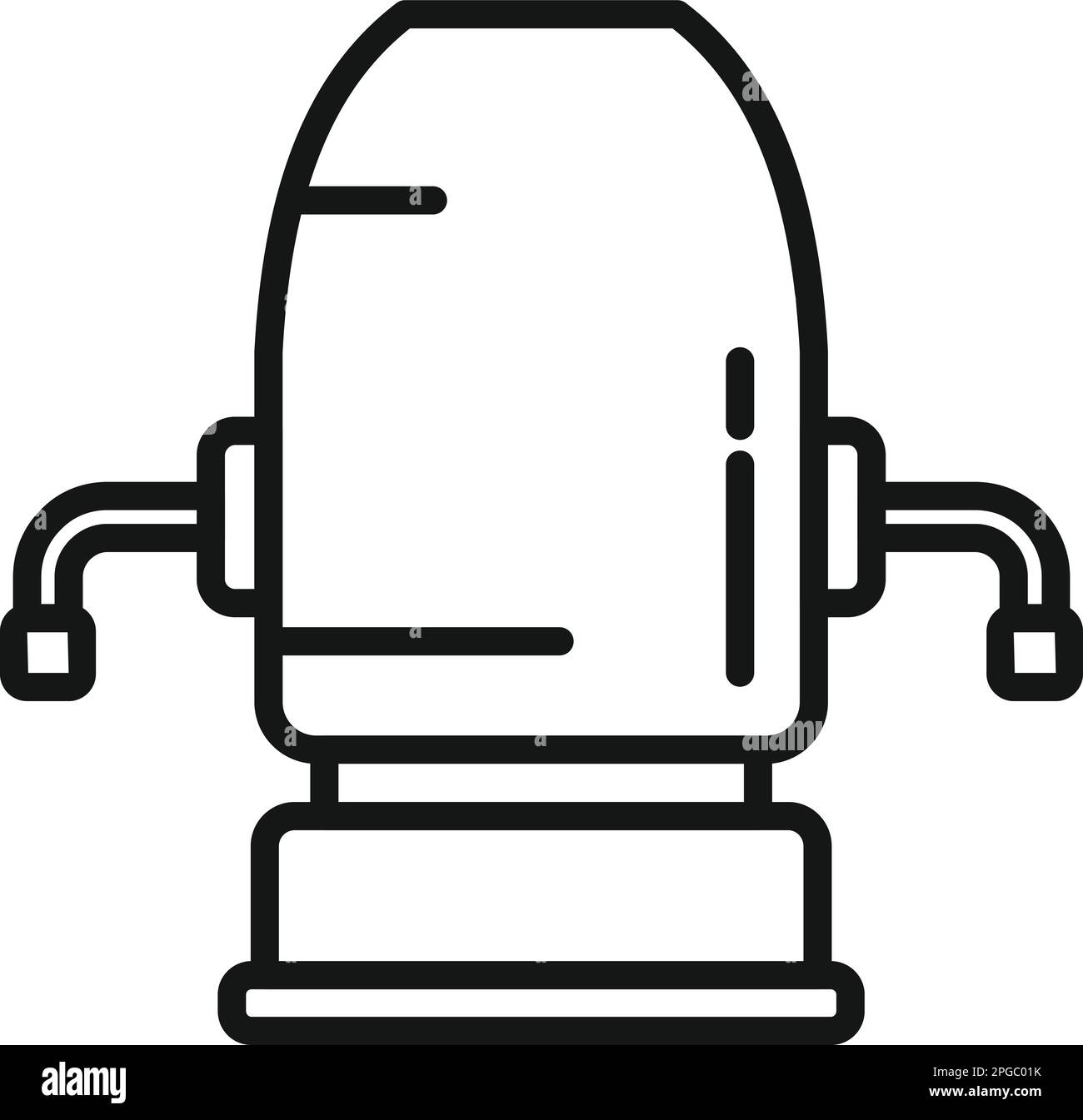 Filter box icon outline vector. Water treatment. System tank Stock ...