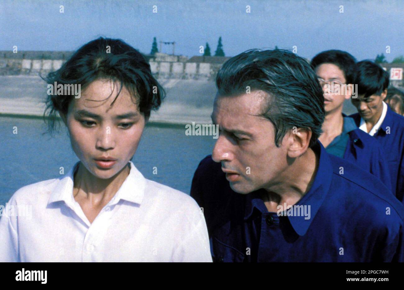 Ma soeur chinoise 1994 Real  Alain Mazars Heling Li Alain Bashung. Collection Christophel © MACT Productions / Centre National du Cinema et de l Image Stock Photo