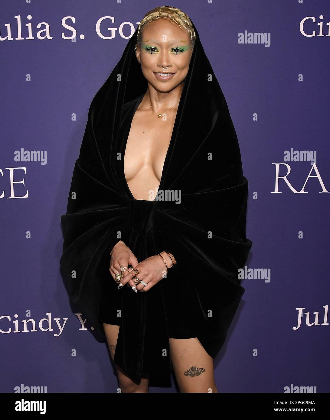 Los Angeles, USA. 21st Mar, 2023. Tati Gabrielle at the CAPE Presents RADIANCE Gala held at The Ebell Club of Los Angeles in Los Angeles, CA on Tuesday, ?March 21, 2023. (Photo By Sthanlee B. Mirador/Sipa USA) Credit: Sipa USA/Alamy Live News Stock Photo