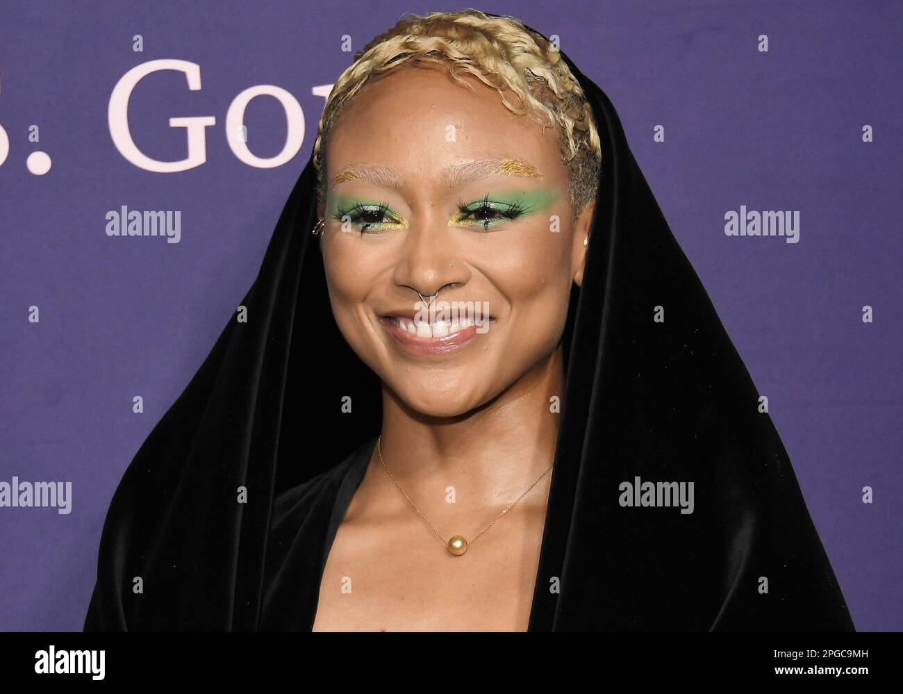 Los Angeles, USA. 21st Mar, 2023. Tati Gabrielle at the CAPE Presents RADIANCE Gala held at The Ebell Club of Los Angeles in Los Angeles, CA on Tuesday, ?March 21, 2023. (Photo By Sthanlee B. Mirador/Sipa USA) Credit: Sipa USA/Alamy Live News Stock Photo