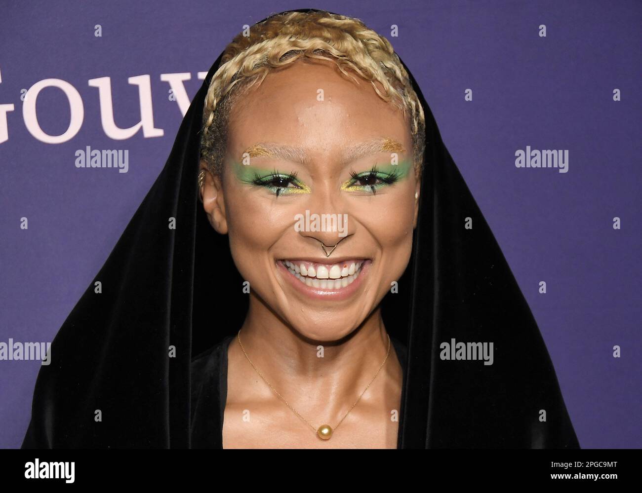 Los Angeles, USA. 21st Mar, 2023. Tati Gabrielle at the CAPE Presents RADIANCE Gala held at The Ebell Club of Los Angeles in Los Angeles, CA on Tuesday, ?March 21, 2023. (Photo By Sthanlee B. Mirador/Sipa USA) Credit: Sipa USA/Alamy Live News Stock Photo