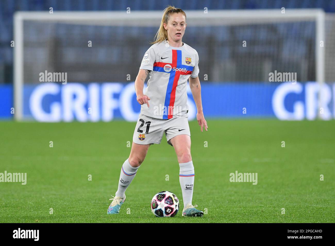 Latina, Lazio. 21st Mar, 2023. Keira Walsh of Barcelona during the