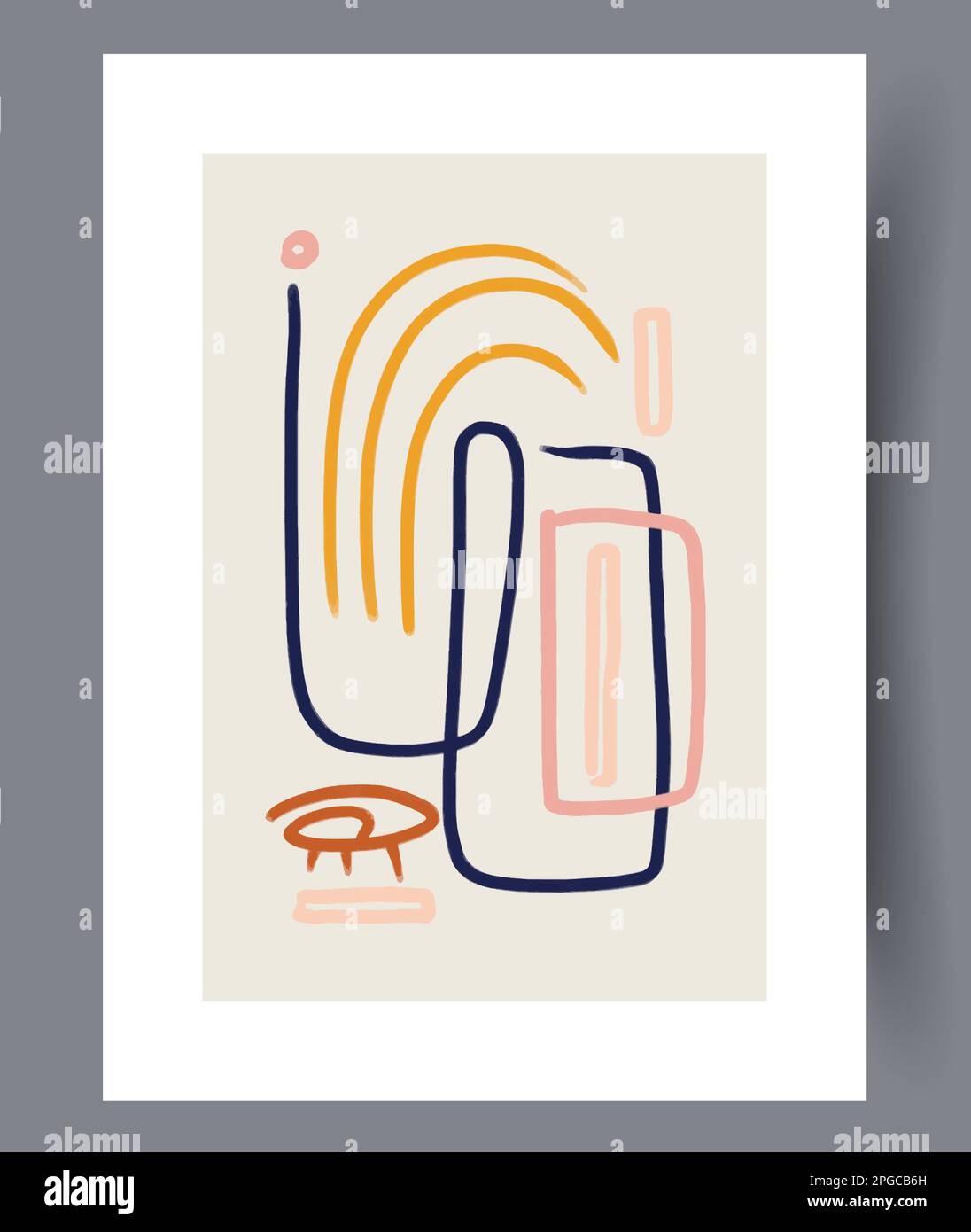 Bohemian modern artist Stock Vector Images - Alamy