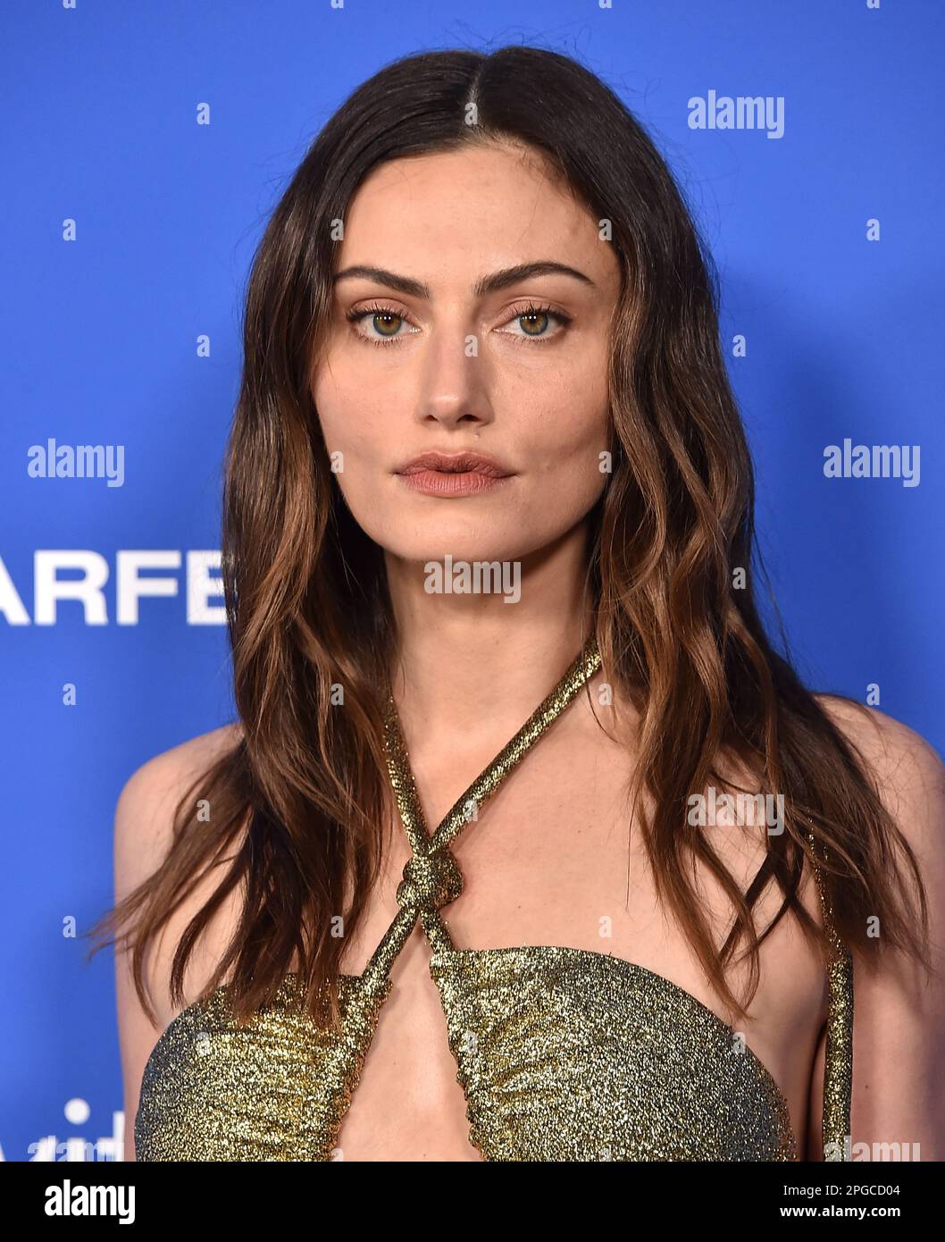 Hollywood, CA.21/03/2023, Phoebe Tonkin arriving at the Fashion Trust