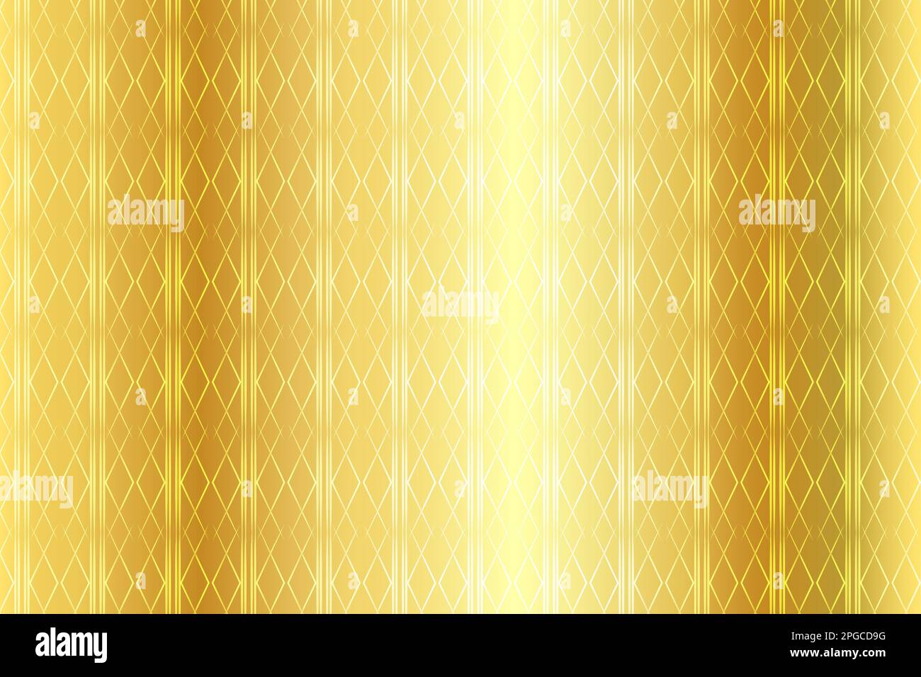 pattern with geometric elements in golden tones vector abstract gradient background Stock Vector