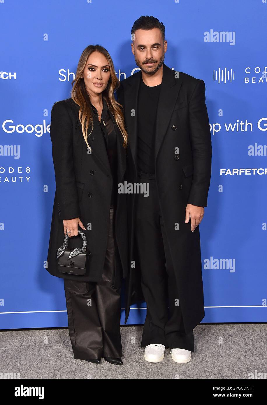 Hollywood, CA.21/03/2023, Shirin Amiri and Mike Amiri arriving at the