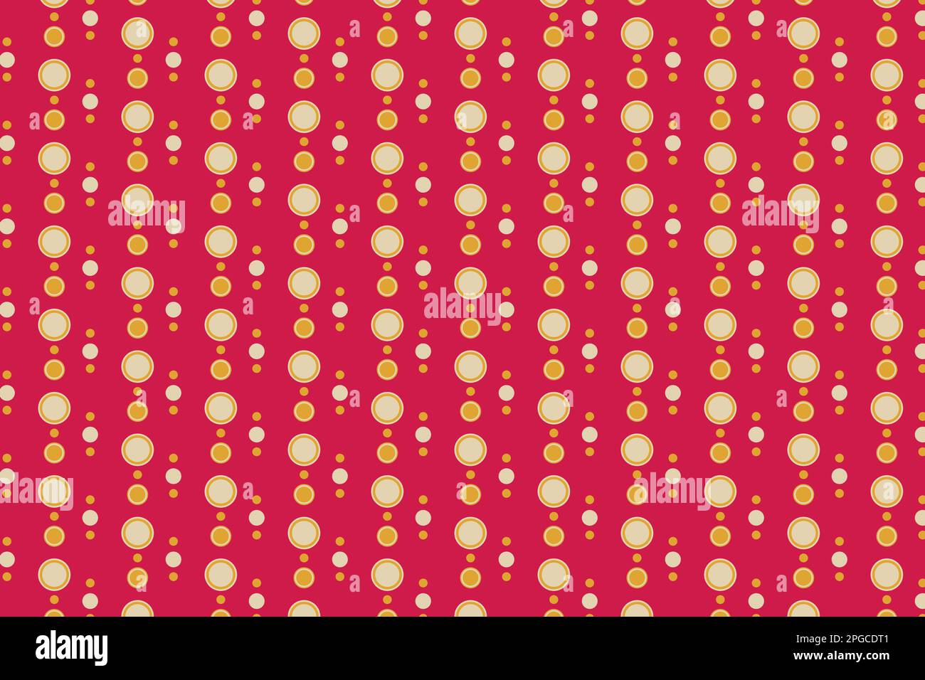 Pattern with geometric elements in yellow-red tones. vector abstract gradient background Stock Vector