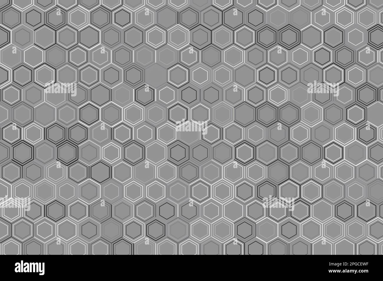 Pattern with geometric elements in gray tones gradient abstract background vector Stock Vector