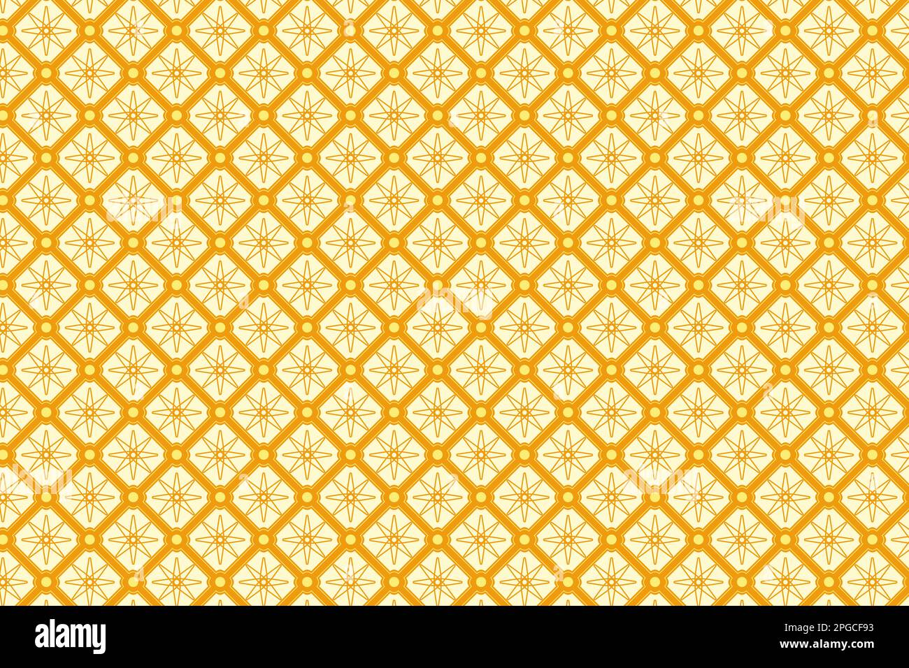 Pattern with geometric elements in golden yellow tones. vector abstract gradient background Stock Vector