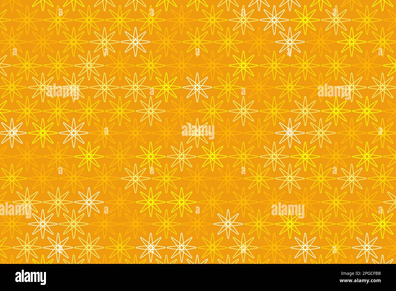 Pattern with geometric elements in golden yellow tones, abstract gradient vector background. Stock Vector