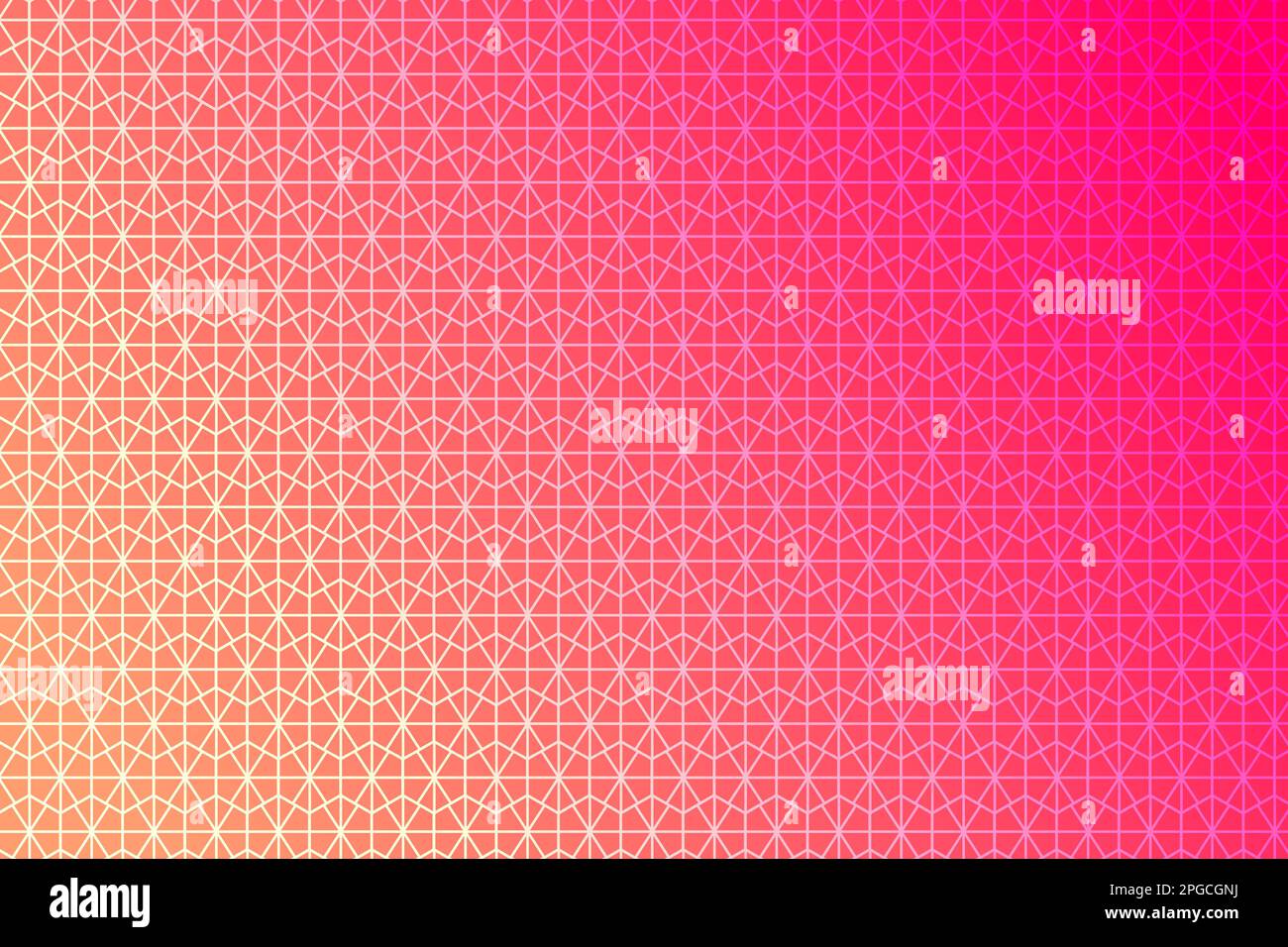 Pattern with geometric elements in pink-gold tones, abstract gradient background, vector Stock Vector