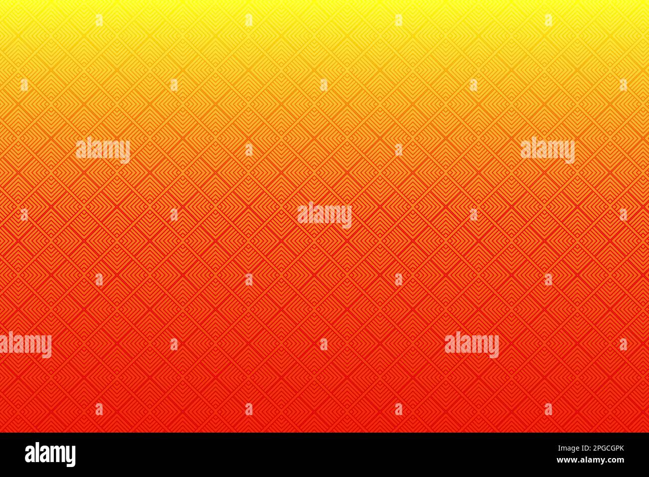 Pattern with geometric elements in yellow-orange tones. abstract gradient vector background Stock Vector