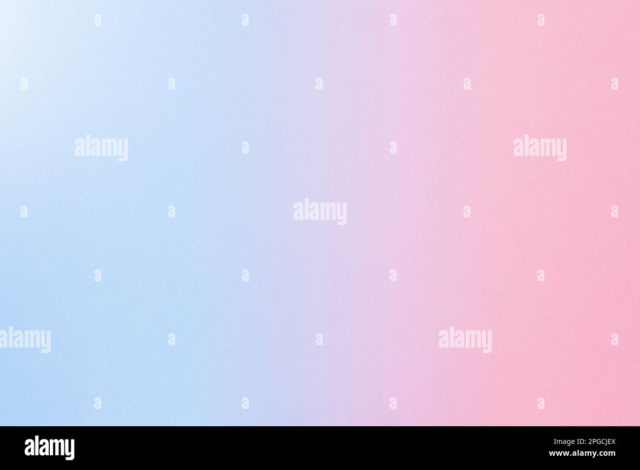A horizontal blue-pink gradient paper canvas for the backdrop or background. Stock Photo