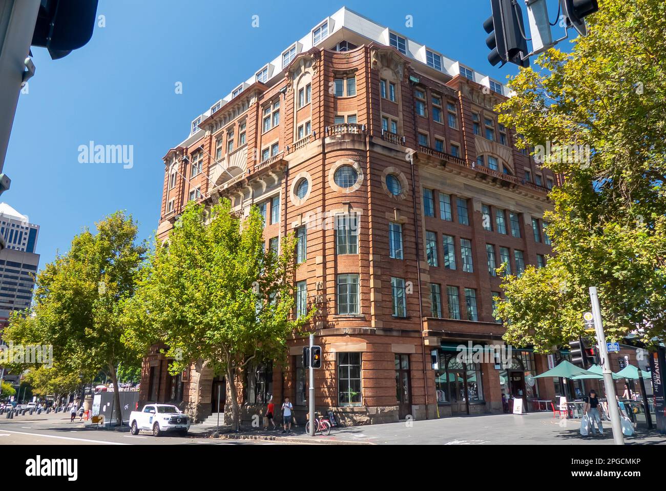 Sydney's Old Post Office building. Now assorted retail premises Stock