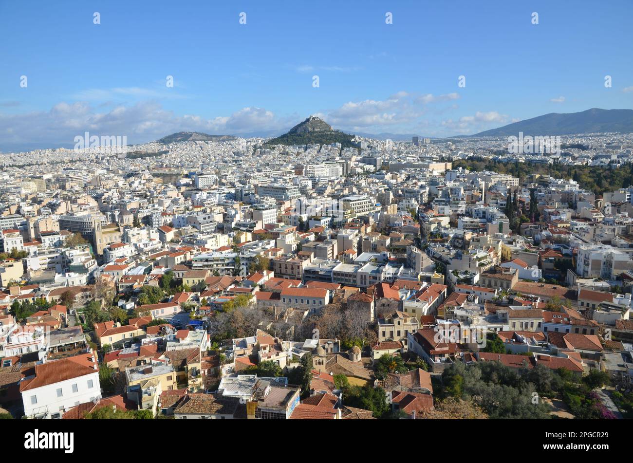 Greece, Athens, Acropolis, Parthenon Stock Photo