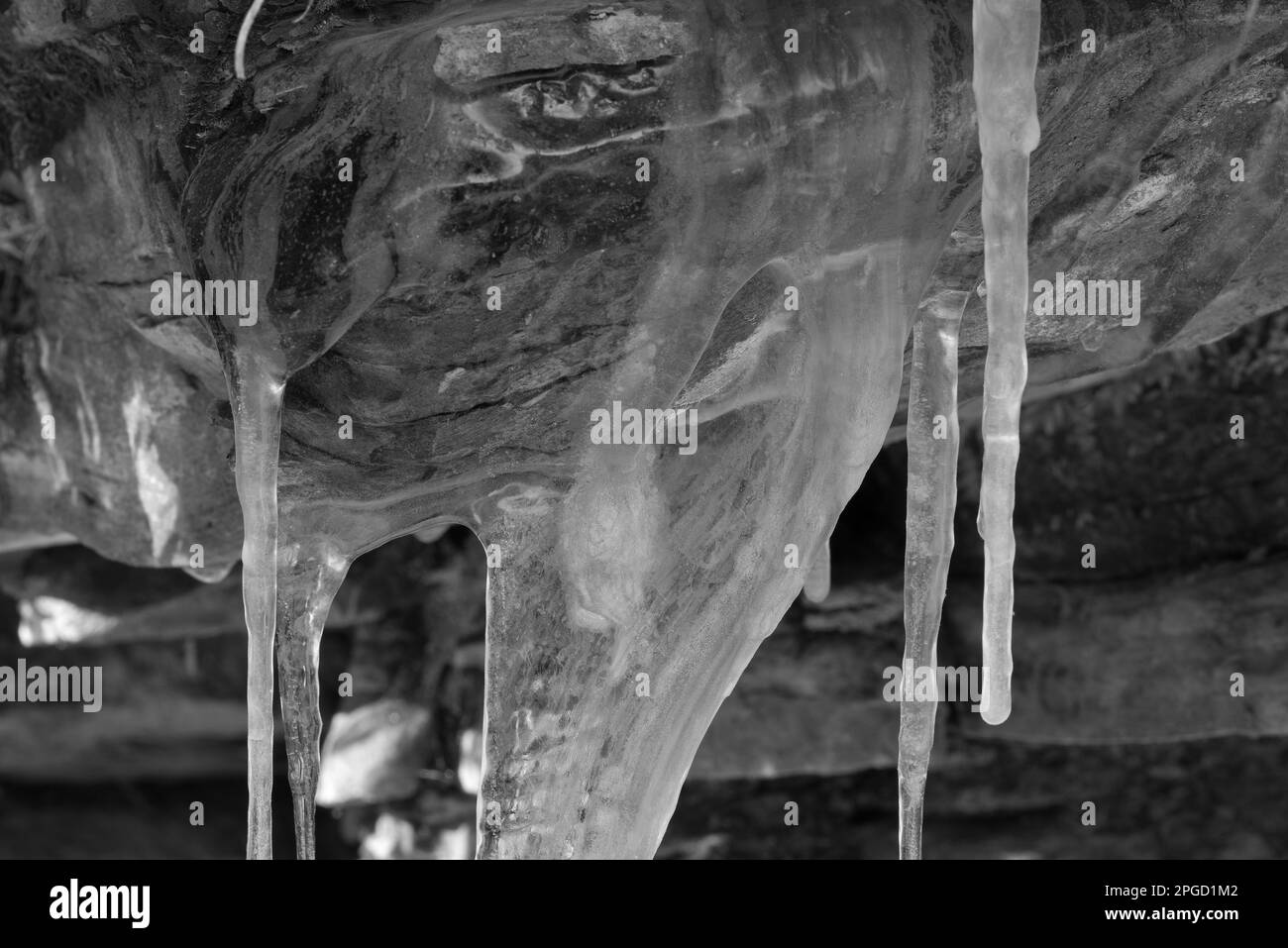 Escursioni invernali Black and White Stock Photos & Images Alamy