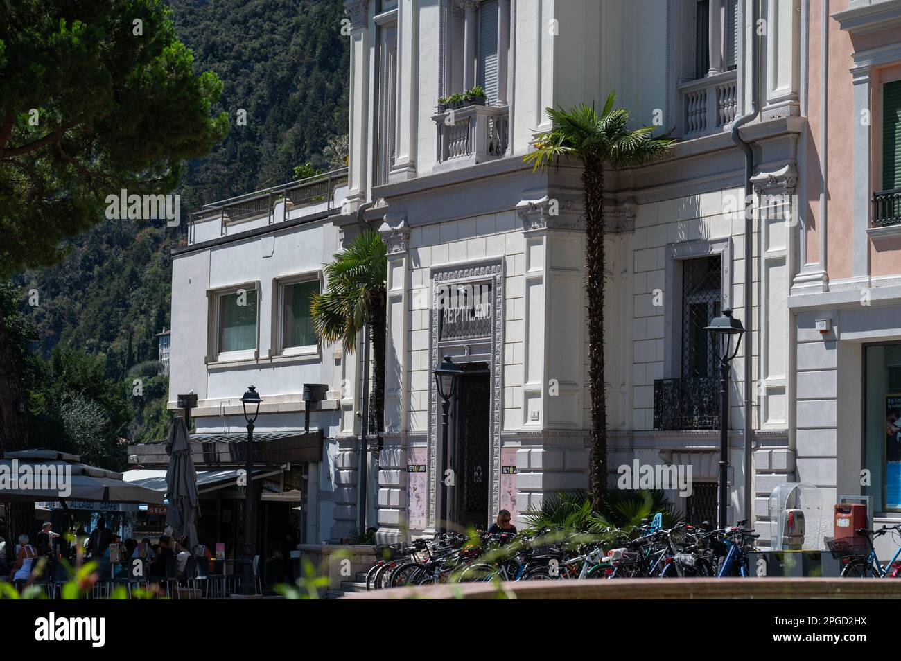 Reptile museum in Riva on Lake Garda in Italy Stock Photo Alamy