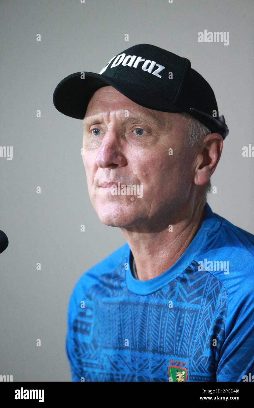 Allan Donald, Bangladesh batting coach attends prematch press