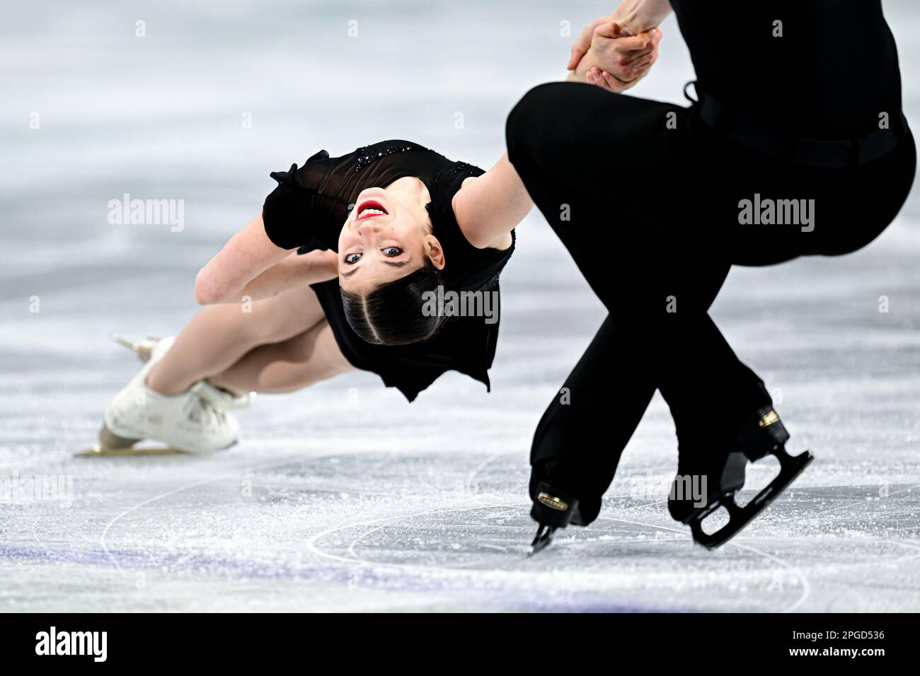 Anastasia GOLUBEVA & Hektor GIOTOPOULOS MOORE (AUS), during Pairs Short