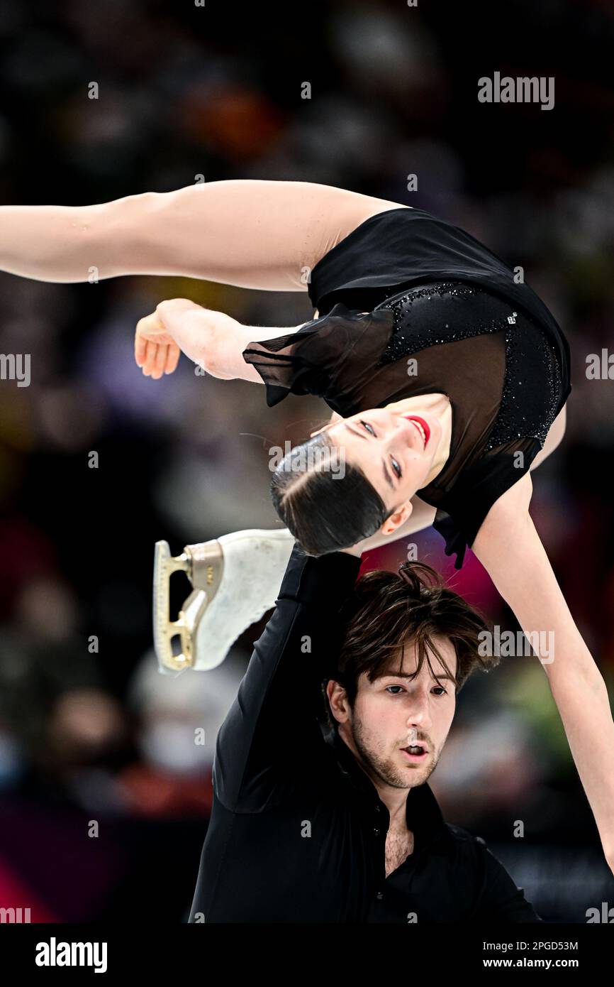 Anastasia GOLUBEVA & Hektor GIOTOPOULOS MOORE (AUS), during Pairs Short