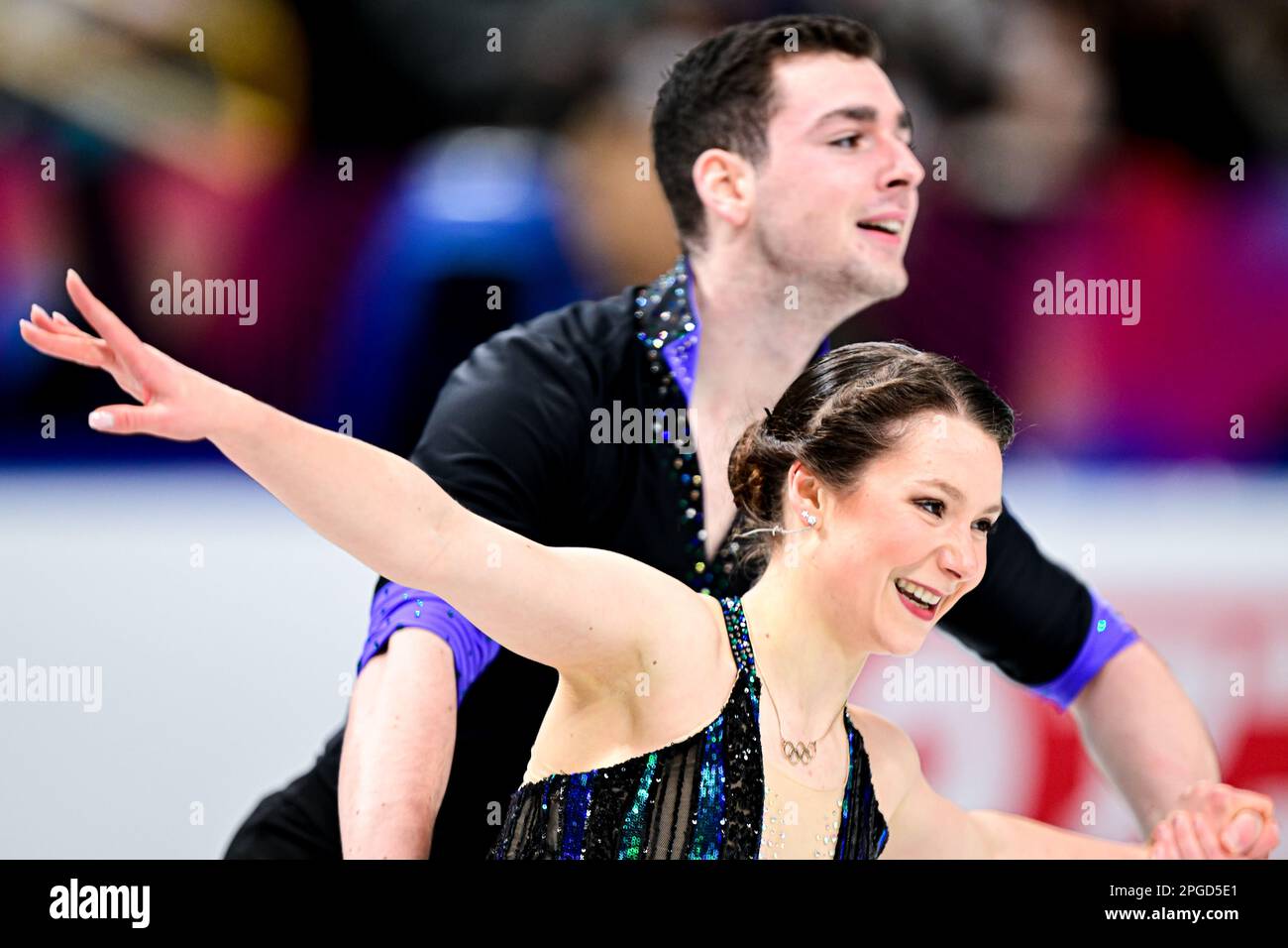 Annika HOCKE Robert KUNKEL GER During Pairs Short Program At The annika-hocke-robert-kunkel-ger-during-pairs-short-program-at-the