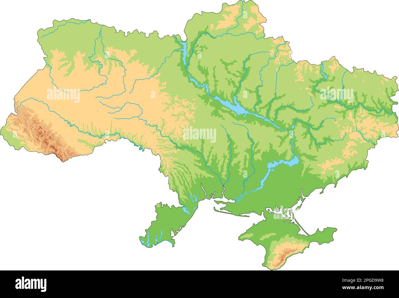 Map of kiev ukraine hi-res stock photography and images - Alamy