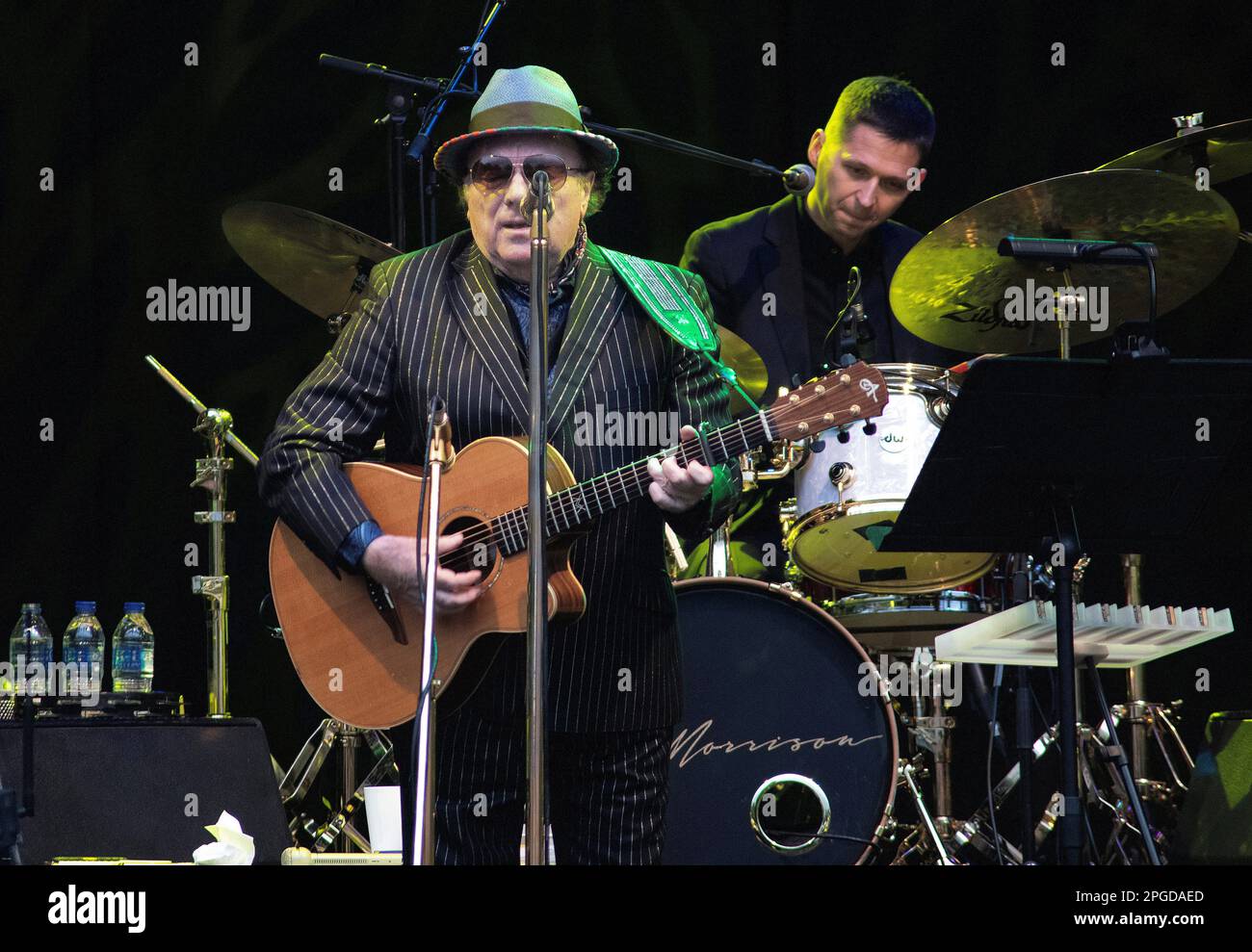 Sir Van Morrison And His Band Play Botanic Gardens Belfast In June 2019 