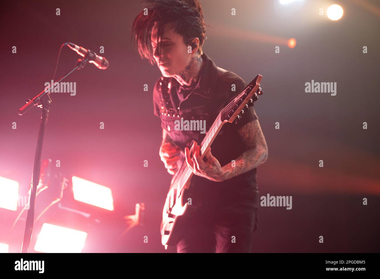 Motionless In White live at O2 Victoria Warehouse Manchester Uk, 17th