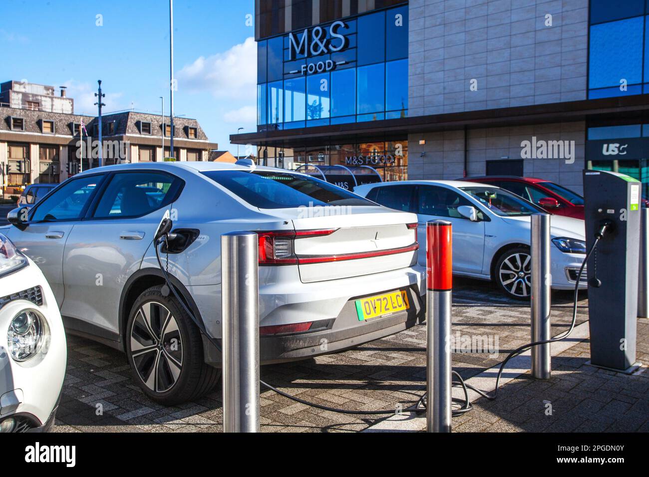 2022 Polestar 2 EV FWD electric connected to ROLEC Free to Use