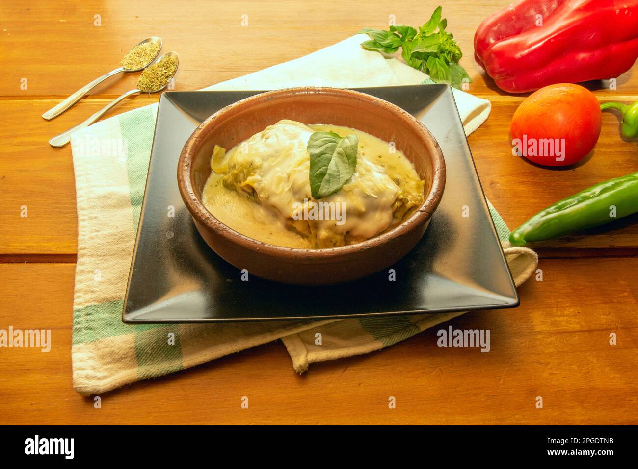 lasagna is a type of pasta. It is often served in overlapping sheets