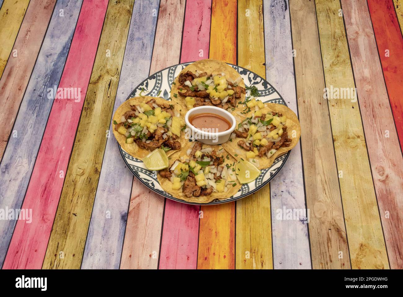 Currently, tacos are widespread worldwide as a type of fast food ...