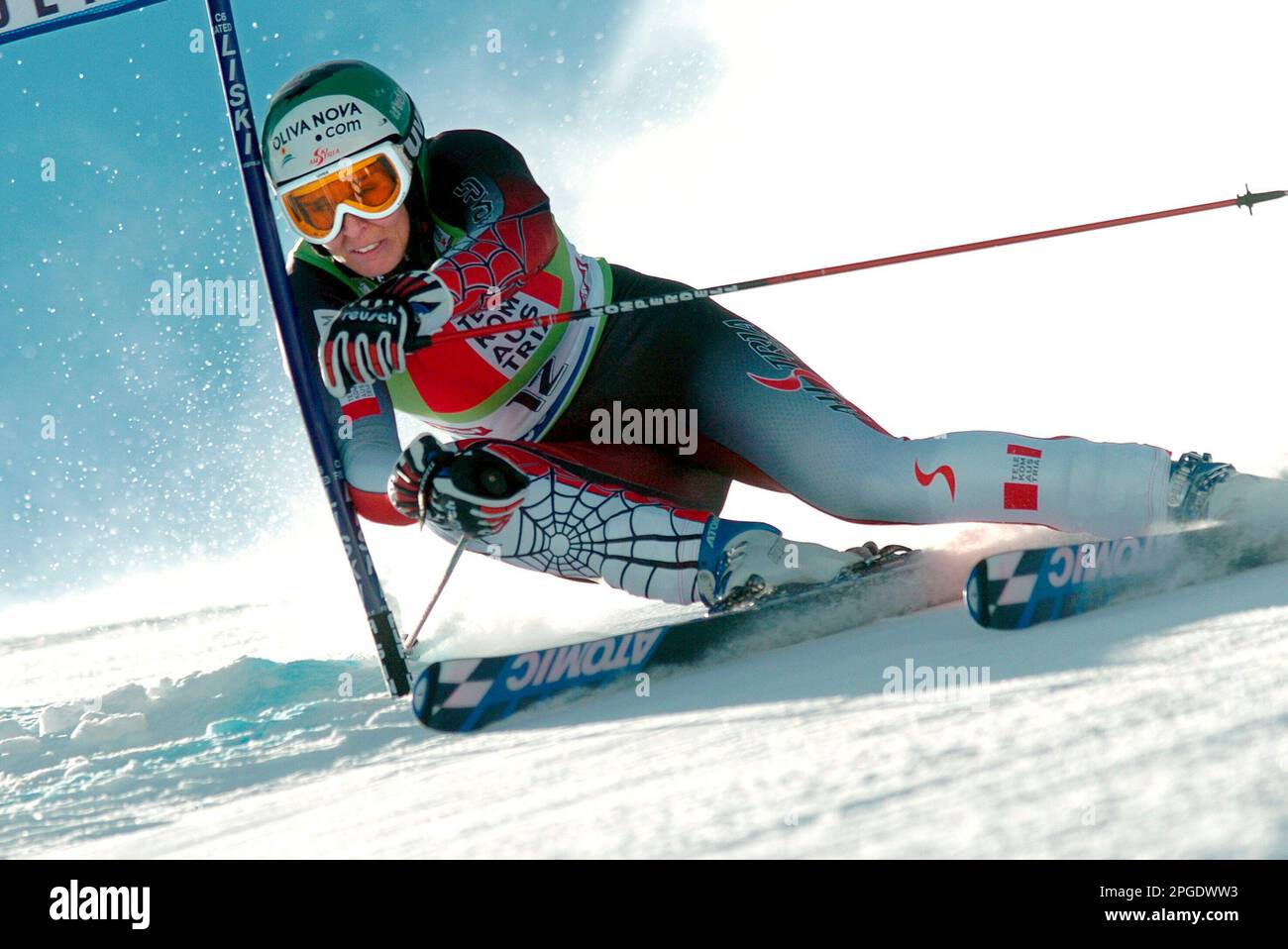 ARCHIVE PHOTO Michaela DORFMEISTER turns 50 on March 25, 2023, 02 SN Dorfmeister 2310.jpg Michaela DORFMEISTER, AUT, action, Alpine skiing, World Cup giant slalom of the women, Rettenbachferner, Soelden/Tyrol on October 23,