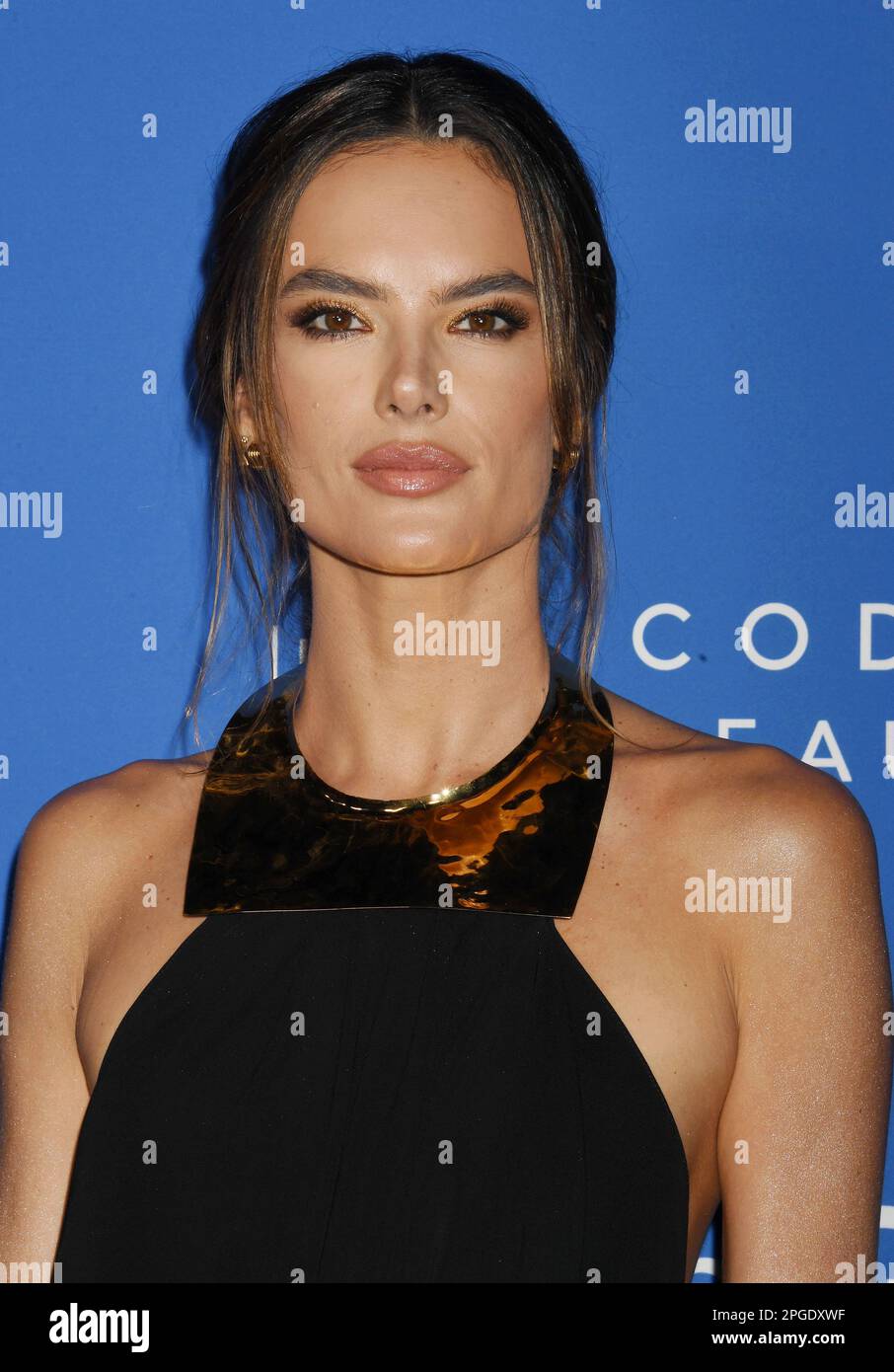 LOS ANGELES, CALIFORNIA - MARCH 21: Alessandra Ambrosio attends the
