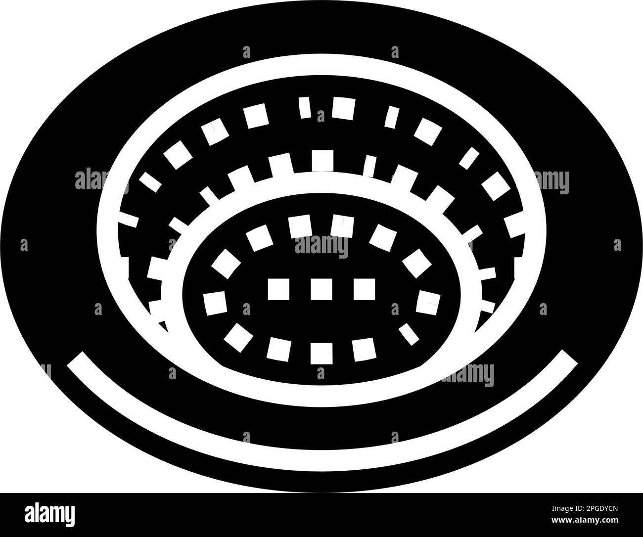 sink strainer home interior glyph icon vector illustration Stock Vector ...