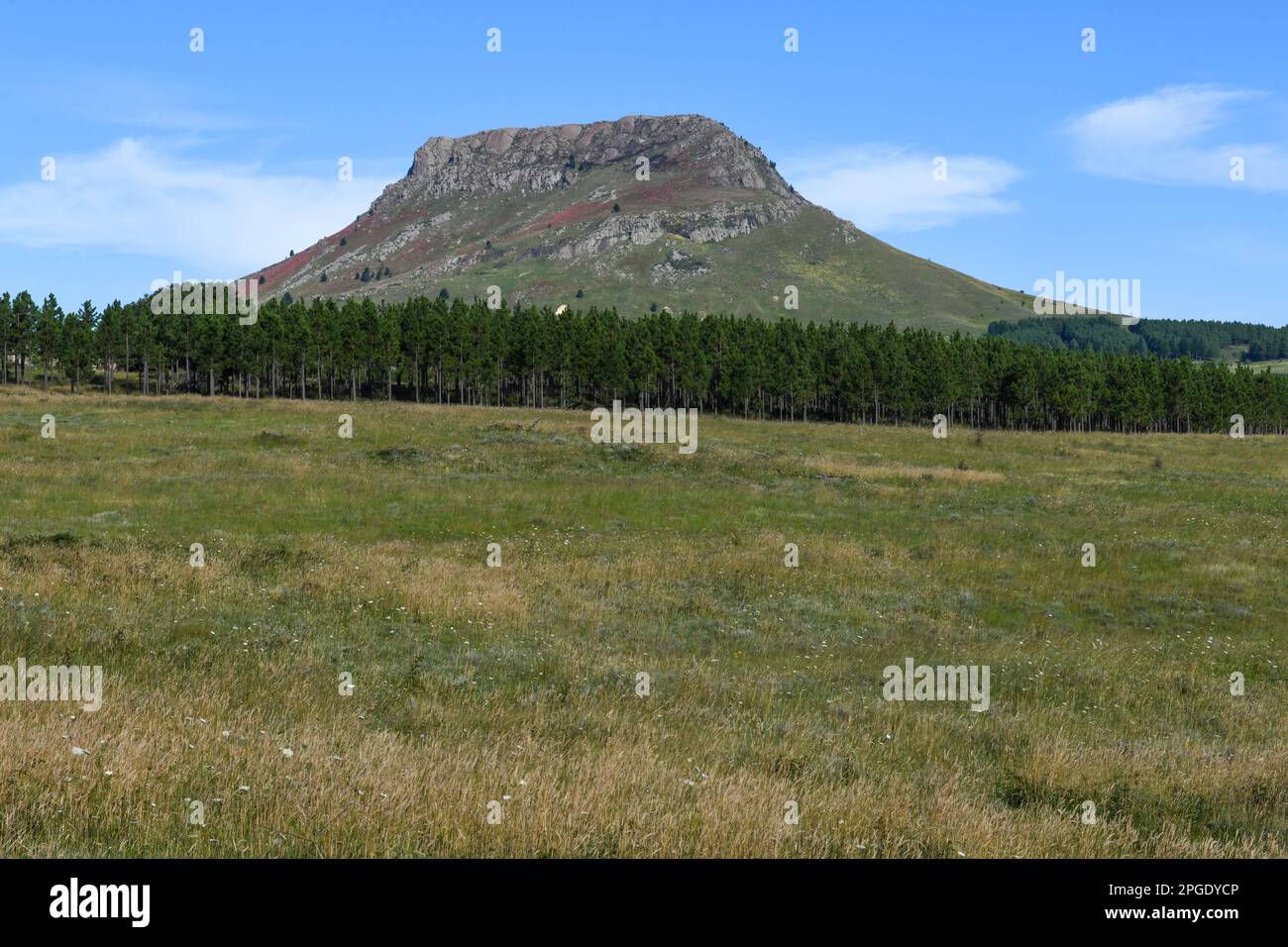Landscape on the countryside near Hogsback in South Africa Stock Photo ...