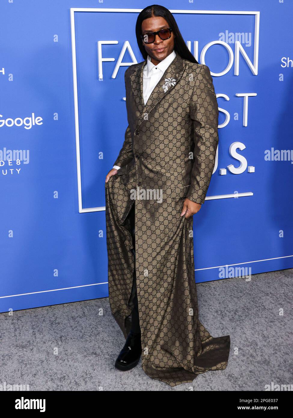 HOLLYWOOD, LOS ANGELES, CALIFORNIA, USA MARCH 21 Law Roach arrives