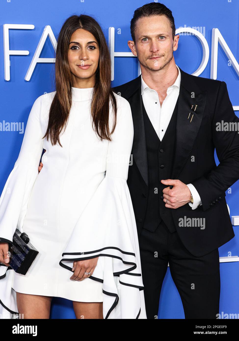 Hollywood, United States. 21st Mar, 2023. HOLLYWOOD, LOS ANGELES, CALIFORNIA, USA - MARCH 21: Tara Tucker and Jonathan Tucker arrive at the Fashion Trust U.S. Awards 2023 held at Goya Studios on March 21, 2023 in Hollywood, Los Angeles, California, United States. (Photo by Xavier Collin/Image Press Agency) Credit: Image Press Agency/Alamy Live News Stock Photo