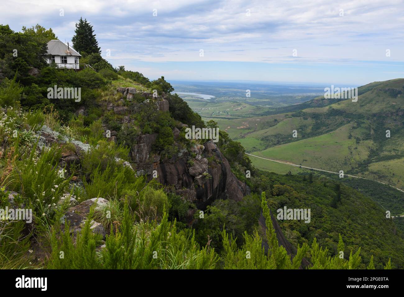 View at the countryside of Hogsback in South Africa Stock Photo - Alamy