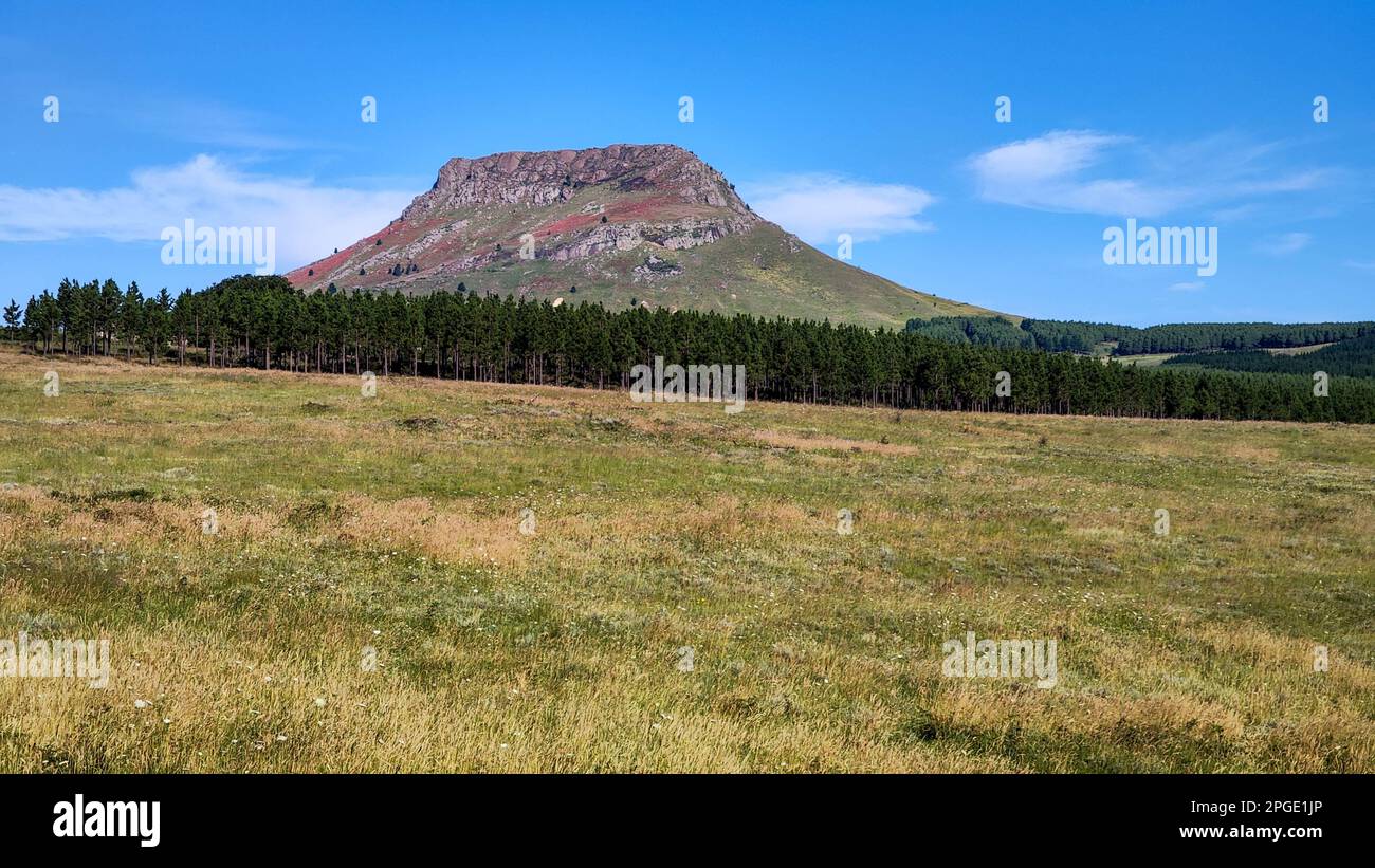 Landscape on the countryside near Hogsback in South Africa Stock Photo ...